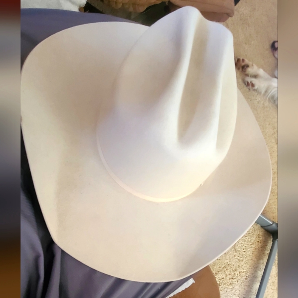 Resistol 6X Beaver Cream Cowboy Hat
